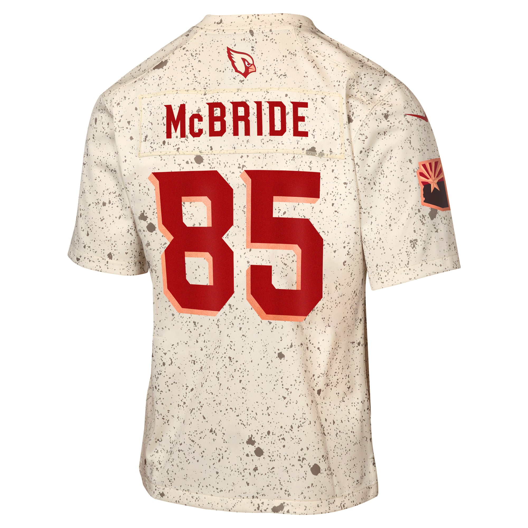 Youth Nike Trey McBride Natural Arizona Cardinals Rivalries Collection Game Jersey