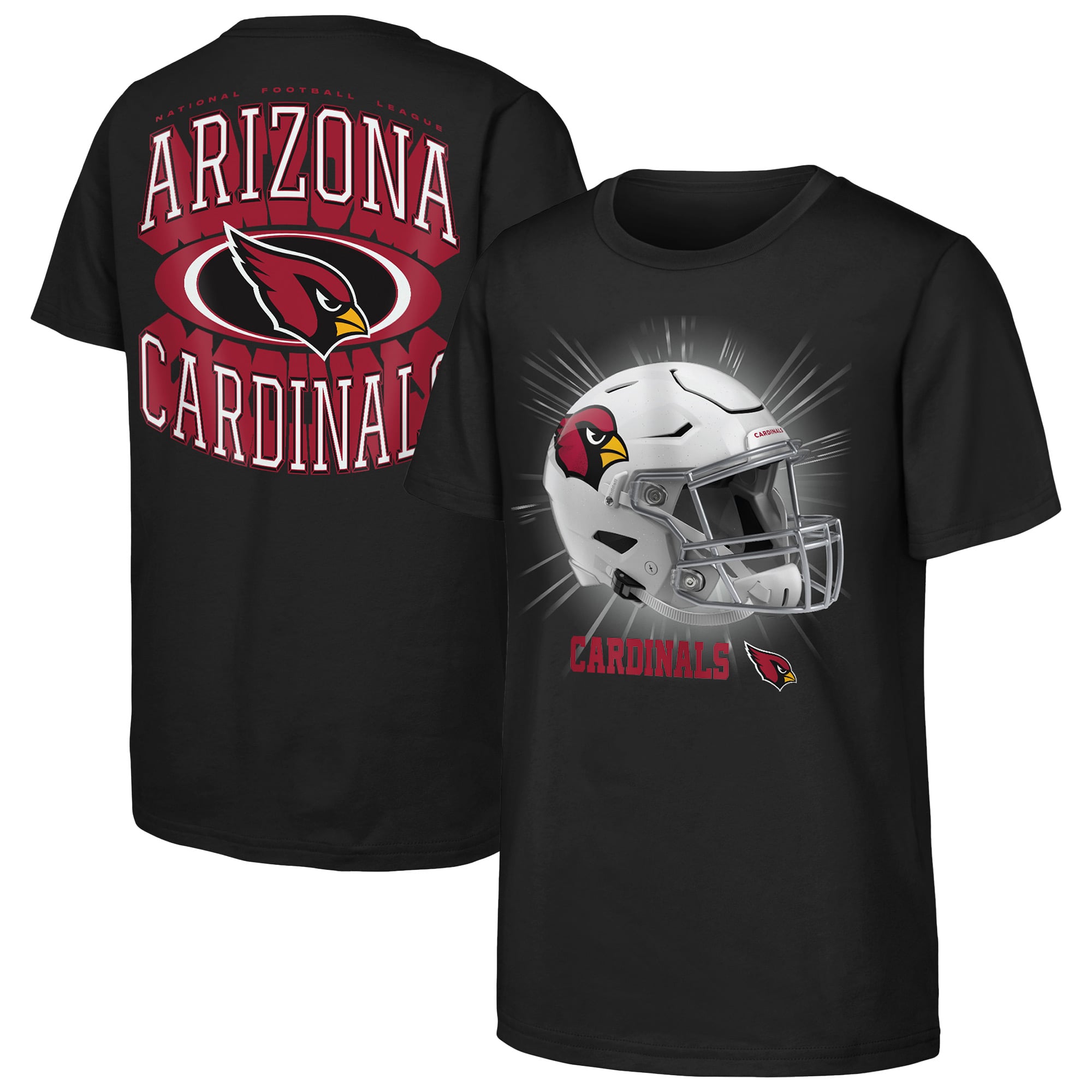 T-shirt noir Youth Outerstuff Arizona Cardinals « Mentalité de gagnant »