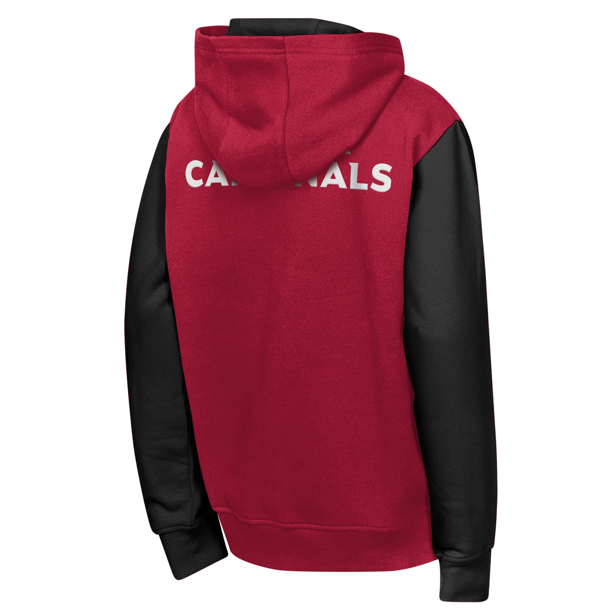 Sweat à capuche zippé Youth Outerstuff Cardinal Arizona Cardinals Stadium Colorblock
