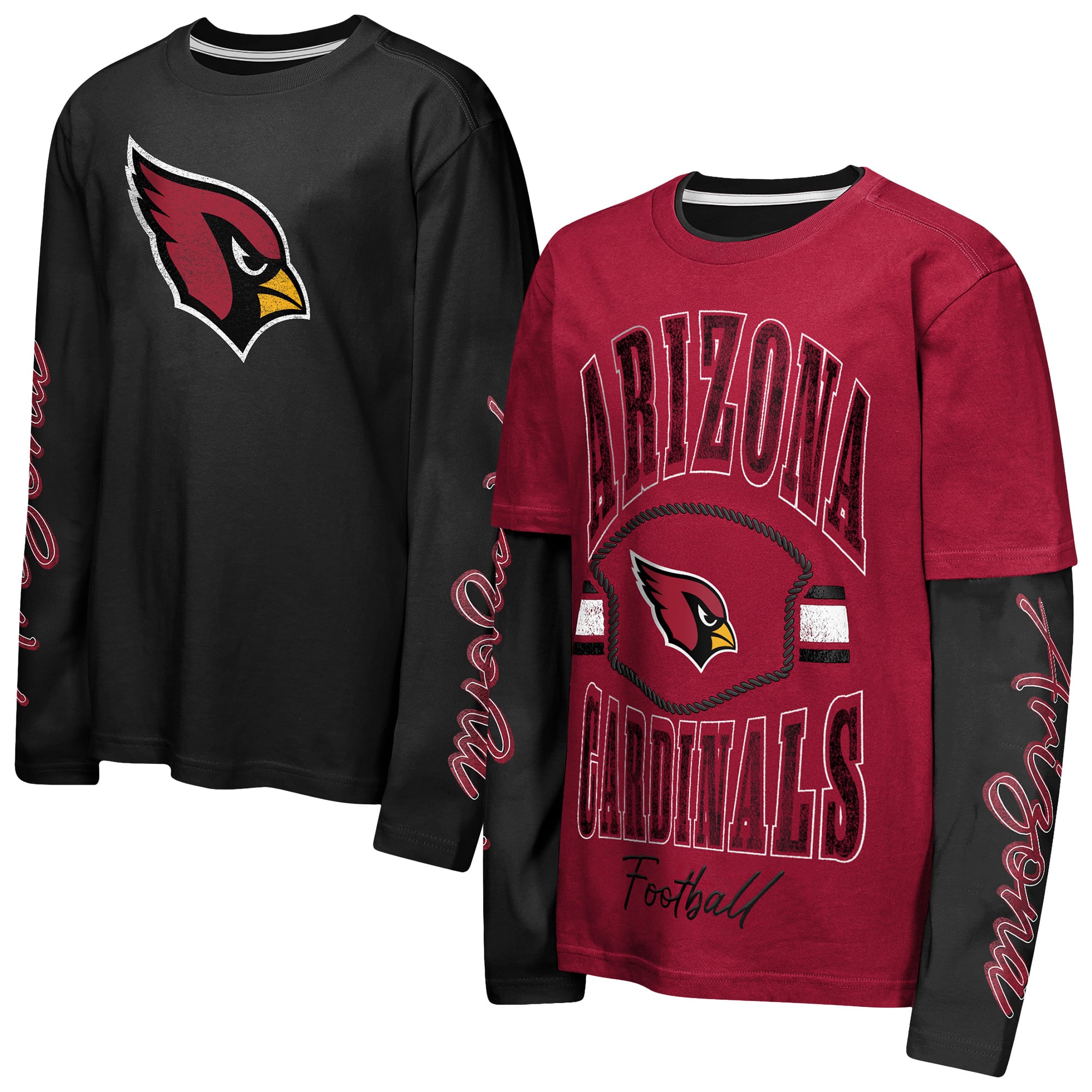 Youth Outerstuff Red Arizona Cardinals Motion Combo Set