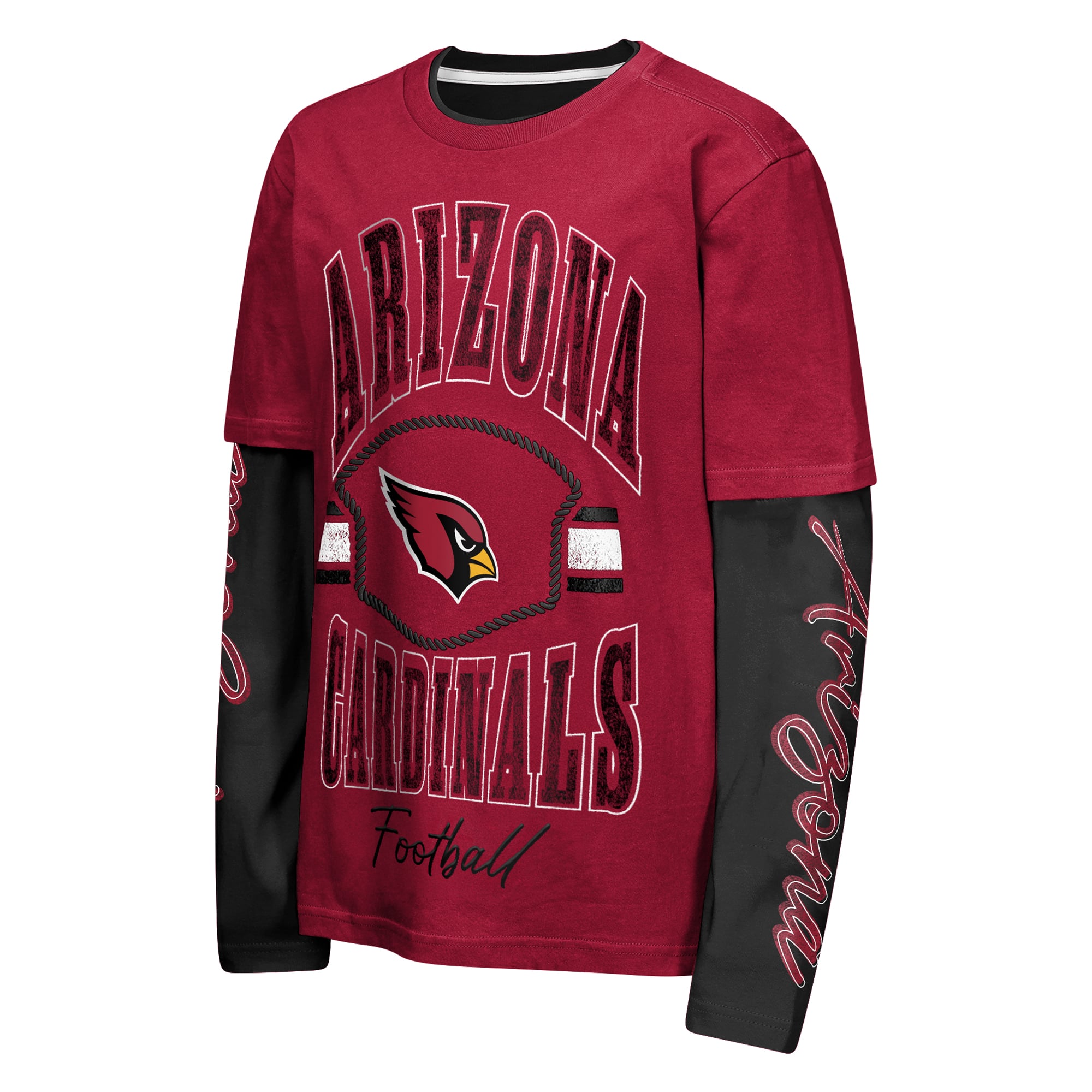 Youth Outerstuff Red Arizona Cardinals Motion Combo Set