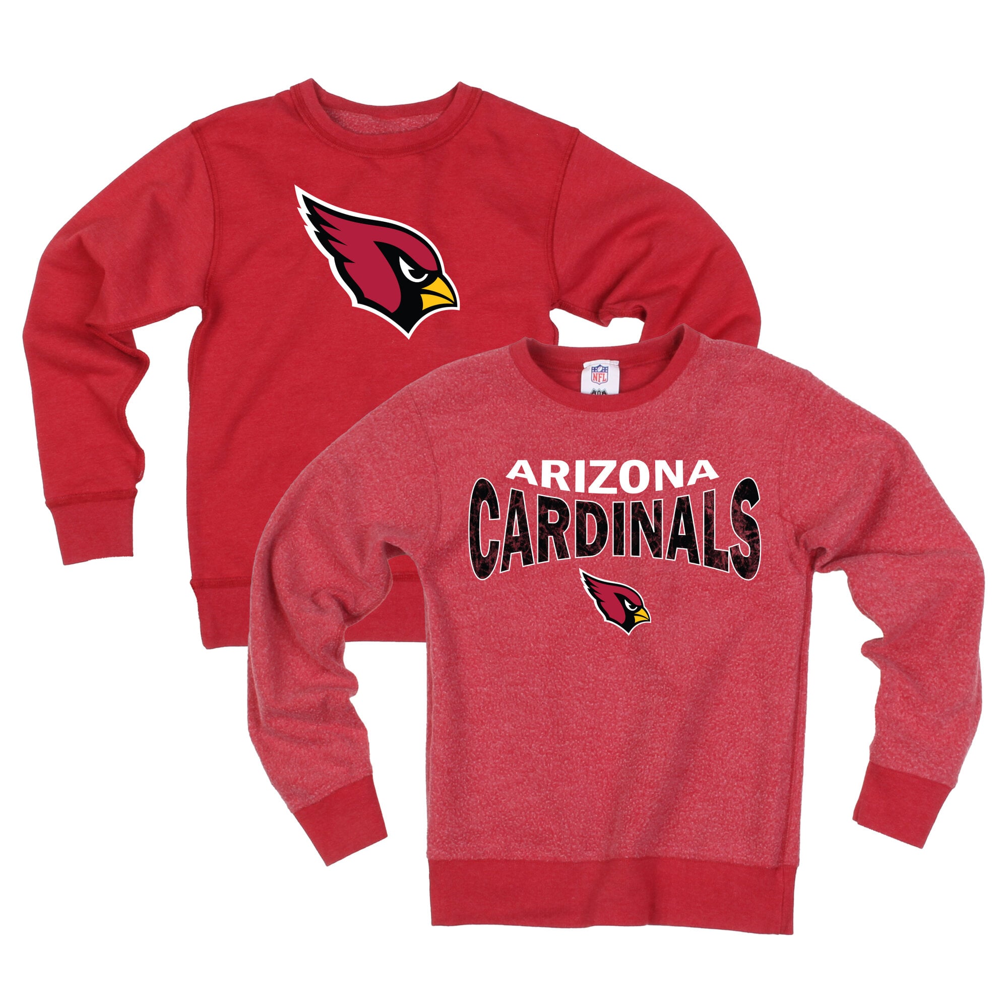 Sweat-shirt réversible en polaire pour enfants Wes & Willy Cardinal Arizona Cardinals