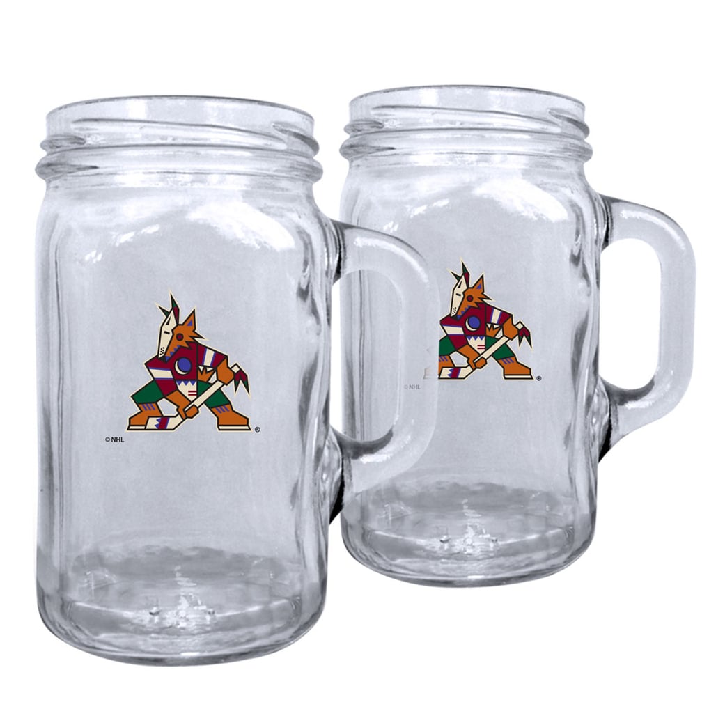 Arizona Coyotes 2-Pack 16oz. Mason Mug Set