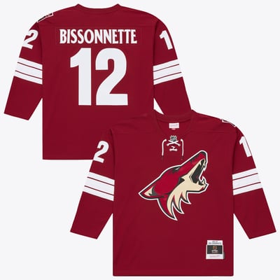 Maillot Paul Bissonnette des Coyotes de l'Arizona Mitchell & Ness 2011/12 Power Play - Grenat