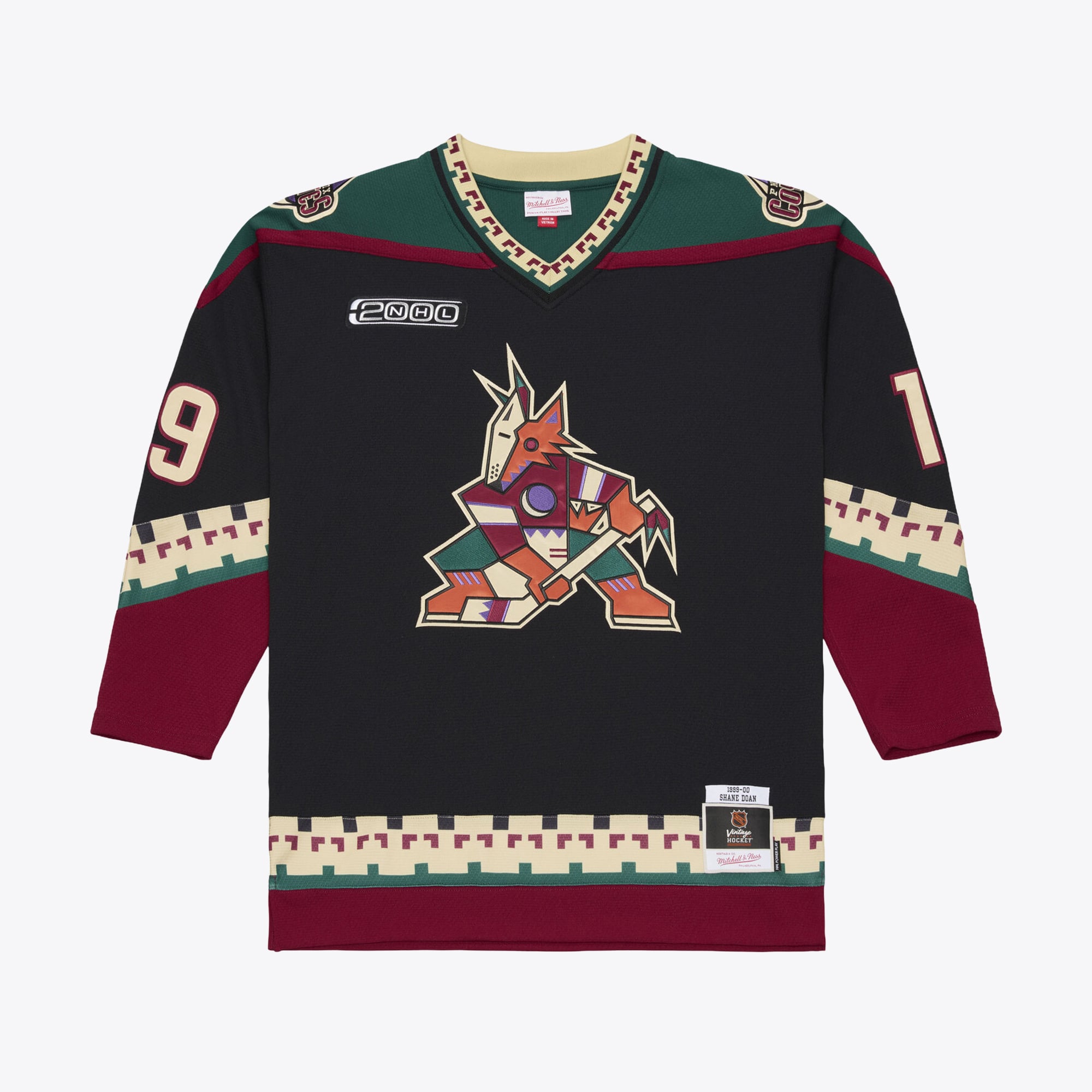 Men's Mitchell & Ness Shane Doan Black Arizona Coyotes 1999/2000  Power Play Jersey