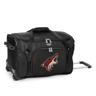 Arizona Coyotes MOJO 22" 2-Wheeled Duffel Bag - Black