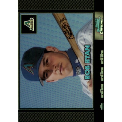 2000 Bowman Chrome Retro/Future Refractors #317 Rob Ryan