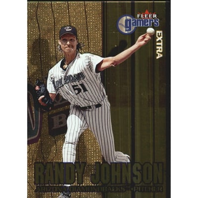 2000 Fleer Gamers Extra #66 Randy Johnson