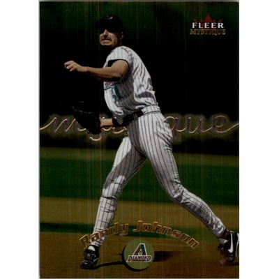 2000 Fleer Mystique Gold #39 Randy Johnson
