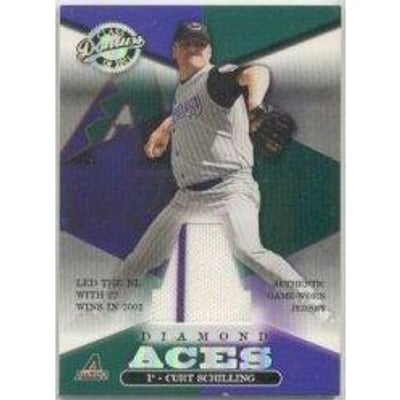 2001 Donruss Class of 2001 Diamond Aces #A6 Curt Schilling/525
