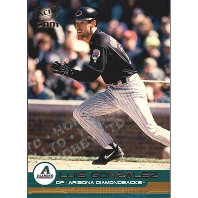 2001 Pacific Hobby LTD #22 Luis Gonzalez