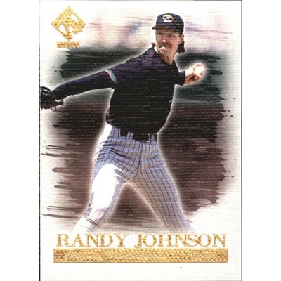 2001 Private Stock Artist's Canvas #1 Randy Johnson