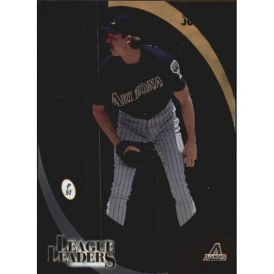 2002 Donruss Best of Fan Club League Leaders #LL21 Randy Johnson K's/285*