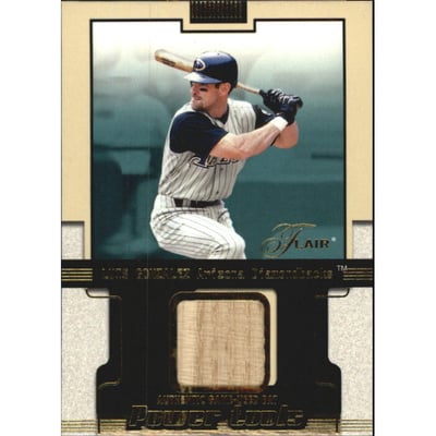 2002 Flair Power Tools Bats Gold #11 Luis Gonzalez
