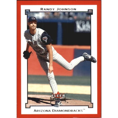 2002 Fleer Premium Star Ruby #81 Randy Johnson
