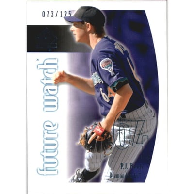 2002 SP Authentic Limited #107 P.J. Bevis FW