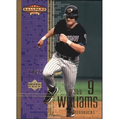 2002 Upper Deck Ballpark Idols Gold #131 Matt Williams