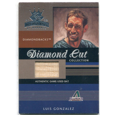 2003 Diamond Kings Diamond Cut Collection #DC103 Luis Gonzalez Bat/500