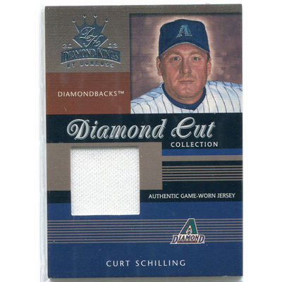 2003 Diamond Kings Diamond Cut Collection #DC56 Curt Schilling Jsy/500