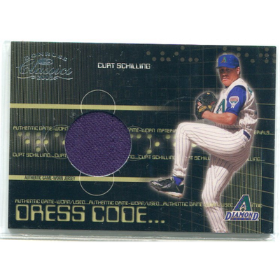 2003 Donruss Classics Dress Code #24 Curt Schilling Jsy/200