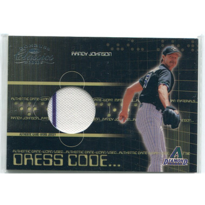 2003 Donruss Classics Dress Code #65 Randy Johnson Jsy/200