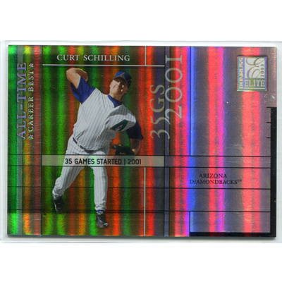 2003 Donruss Elite All-Time Career Best Parallel #41 Curt Schilling/35