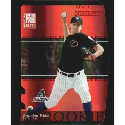 2003 Donruss Elite Extra Edition Status #2 Brandon Webb/55