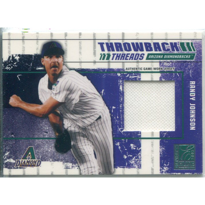 2003 Donruss Elite Throwback Threads #1 Randy Johnson D'backs