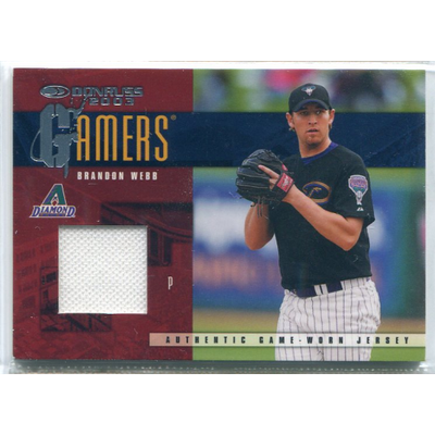 2003 Donruss Gamers #18 Brandon Webb/200