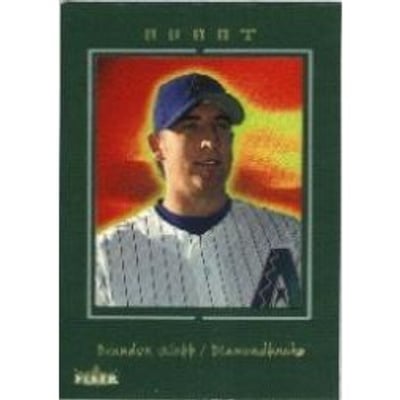 2003 Fleer Avant #82 Brandon Webb ROO RC