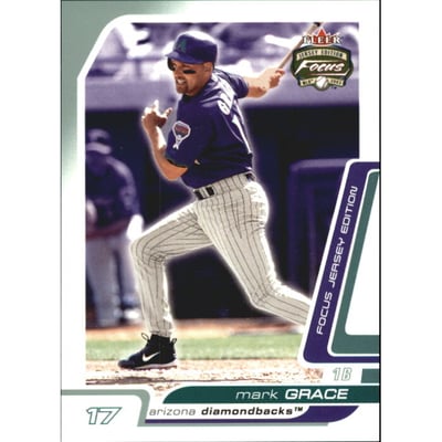 2003 Fleer Focus JE Century Parallel #68 Mark Grace/117