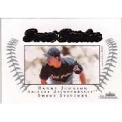 2003 Fleer Showcase Sweet Stitches Game Jersey #RJ Randy Johnson/899