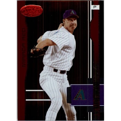2003 Leaf Certified Mirror Red Samples #LC13 Randy Johnson