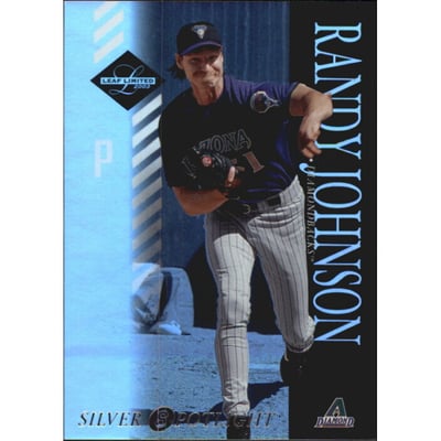 2003 Leaf Limited Silver Spotlight #79 R.Johnson D'backs A