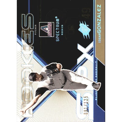 2003 SPx Spectrum #152 Edgar Gonzalez ROO