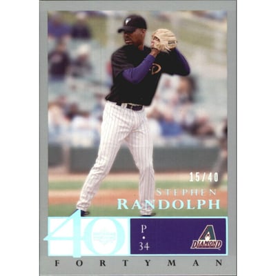 2003 Upper Deck 40-Man Rainbow #507 Stephen Randolph