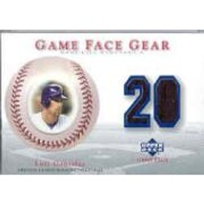 2003 Upper Deck Game Face Gear #LG Luis Gonzalez Home