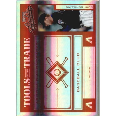 2004 Absolute Memorabilia Tools of the Trade Red Spectrum #TT34 Curt Schilling D'backs
