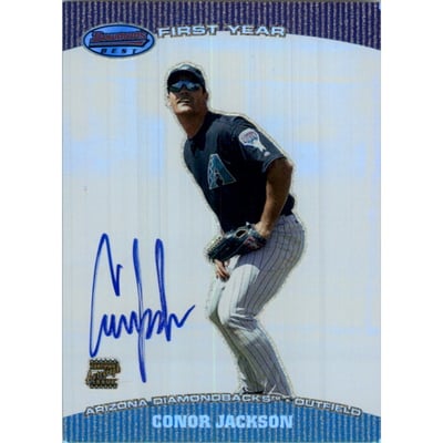 2004 Bowman's Best #CJ Conor Jackson FY AU RC
