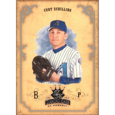 2004 Diamond Kings Silver #135 Curt Schilling