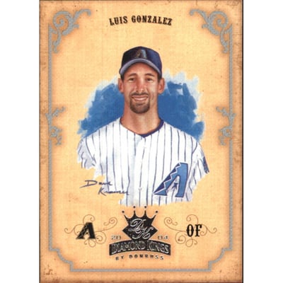 2004 Diamond Kings Silver #69 Luis Gonzalez