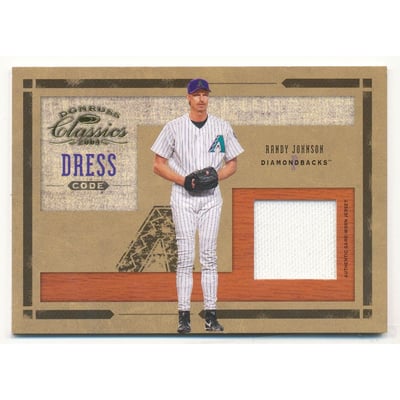 2004 Donruss Classics Dress Code Jersey #44 Randy Johnson
