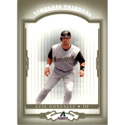 2004 Donruss Classics Timeless Tributes Green #146 Luis Gonzalez