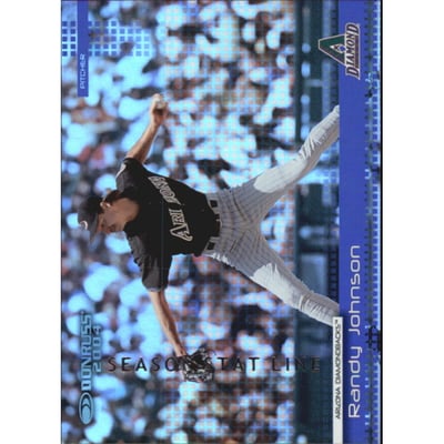 2004 Donruss Stat Line Season #222 Randy Johnson/114