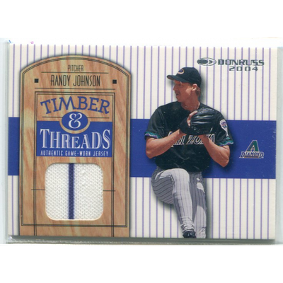 2004 Donruss Timber and Threads #TT15 Randy Johnson Jsy