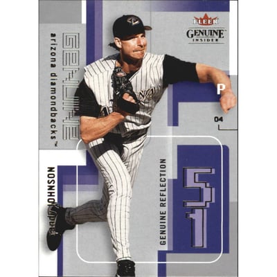 2004 Fleer Genuine Insider Reflections #72 Randy Johnson