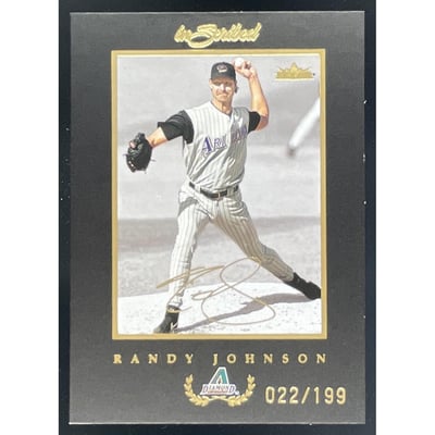 2004 Fleer InScribed Gold #5 Randy Johnson /199