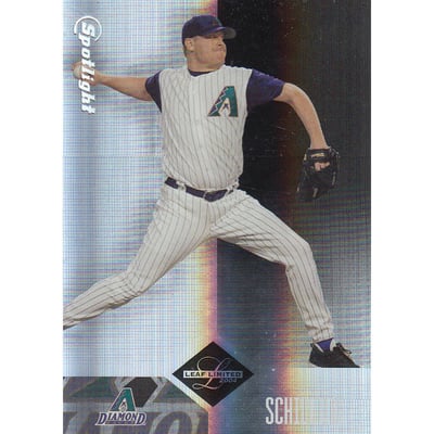 2004 Leaf Limited Silver Spotlight #165 Curt Schilling D'backs
