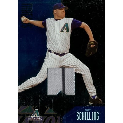 2004 Leaf Limited Threads Jersey #165 Curt Schilling D'backs/25