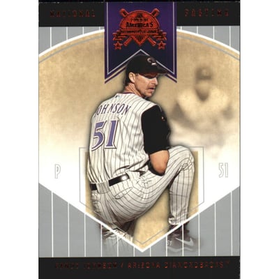2004 National Pastime Red Foil #47 Randy Johnson
